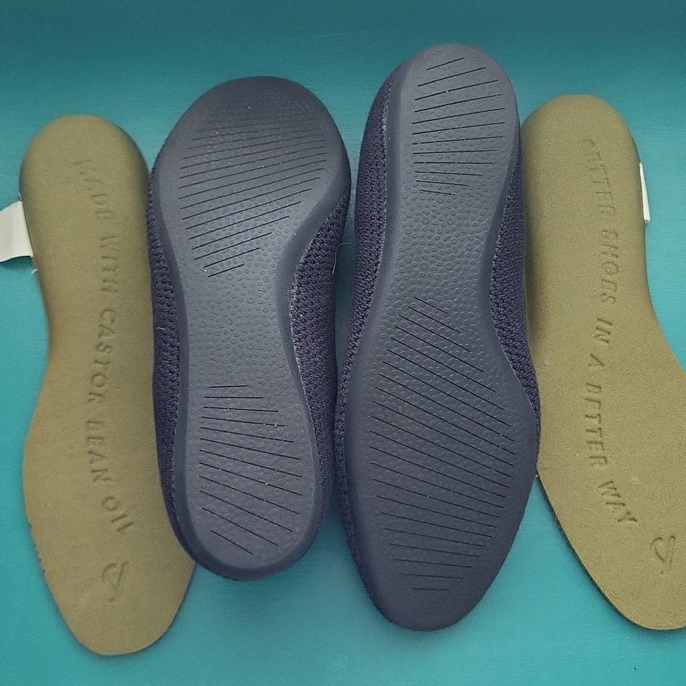 Allbirds Tree Breezers Ballet Flats - Navy - 9 - NWOT - Picture 4 of 5